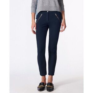 Veronica Beard Ellie Jodhpur High Rise Skinny Riding Pants Zipper Pockets 2